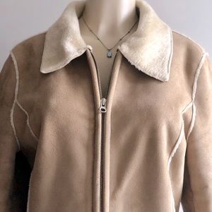 Tribal Sherpa Tan Coat